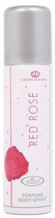 Red Rose - Perfumed Body Spray (200 Ml/6.6 Floz) By Al-Rehab 3 Red Rose - Perfumed Body Spray (200 Ml/6.6 Floz) By Al-Rehab