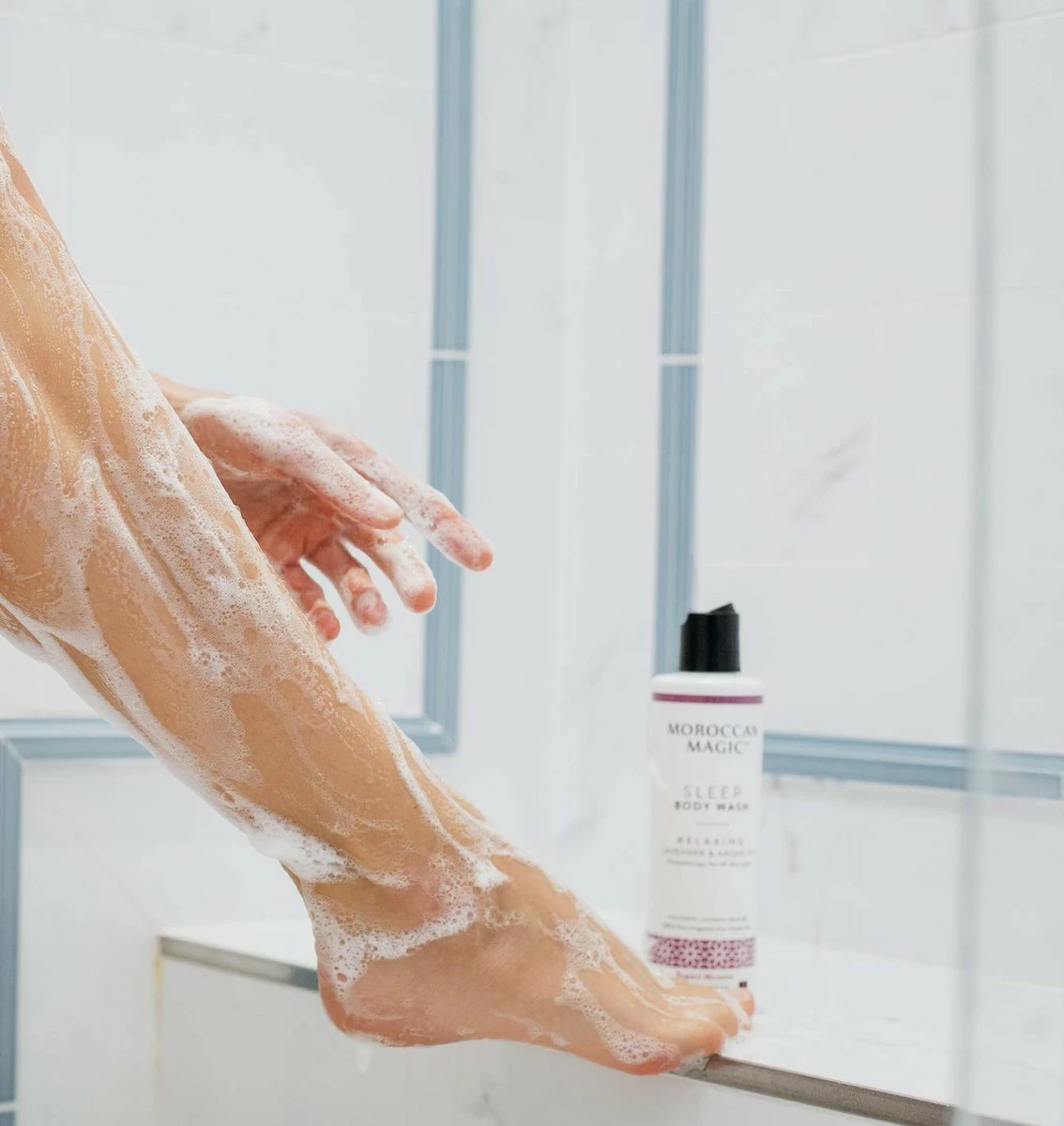 Moroccan Magic Sleep Body Wash | Clean Beauty | Sweet Lavender | Vegan | Cruelty-Free 5 Moroccan Magic Sleep Body Wash | Clean Beauty | Sweet Lavender | Vegan | Cruelty-Free - Image 3