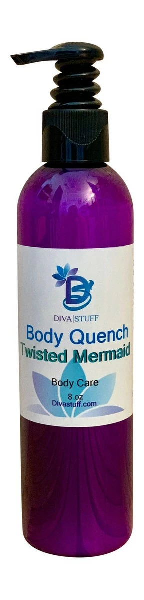 Twisted Mermaid Scented Body Quench Body Cream, Diva Stuff,8oz 3 Twisted Mermaid Scented Body Quench Body Cream, Diva Stuff,8oz