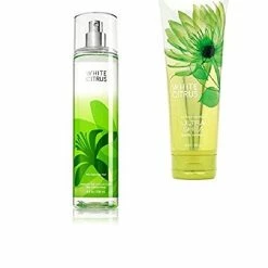 Bath & Body Works Bath And Body Works - Signature Collection – WHITE CITRUS- Gift Set- Fine Fragrance Mist 8 FL Oz & Ultra Shea Body Cream
