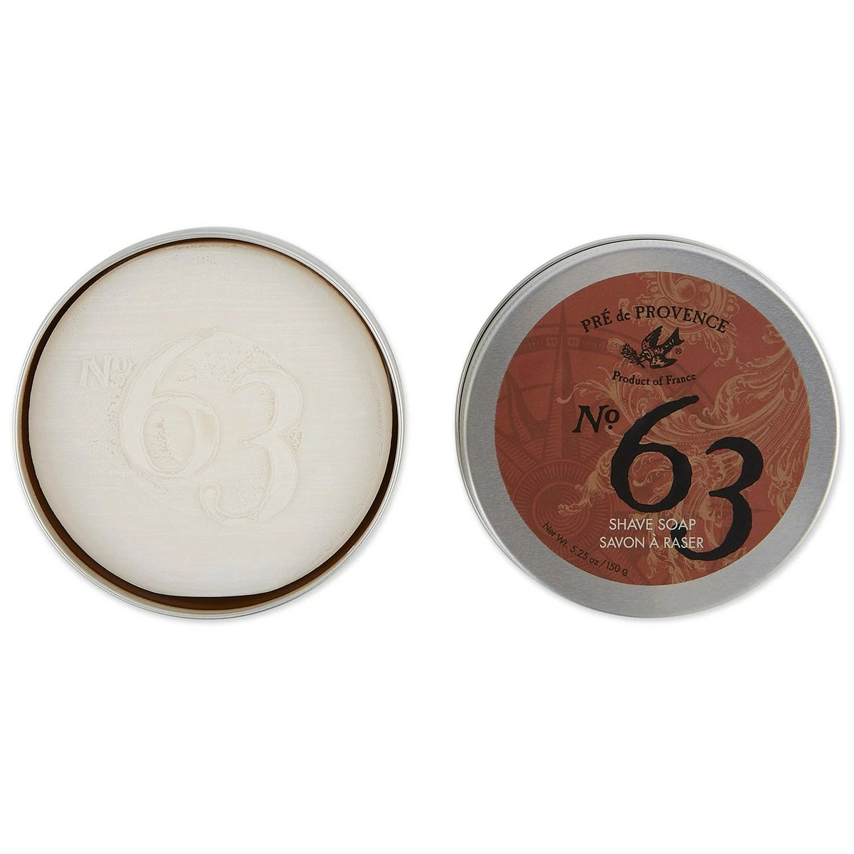 Pre De Provence Store No. 63 Men's 150 Shave Soap With Tin, Aromatic, Warm, & Spicy Masculine Fragrance, Quad-Milled For Long Lasting Soap & Enriched With Shea Butter 4 Pre De Provence Store No. 63 Men's 150 Shave Soap With Tin, Aromatic, Warm, & Spicy Masculine Fragrance, Quad-Milled For Long Lasting Soap & Enriched With Shea Butter - Image 2