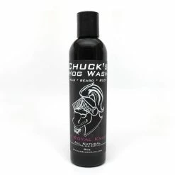 Badass Beard Care Store Chuck's Hog Wash - All Natural Beard And Body Wash - The Royal Knight Scent, 8 Oz - Leaves Your Beard Softer Than Its Ever Been And Is Suitable For Daily Use