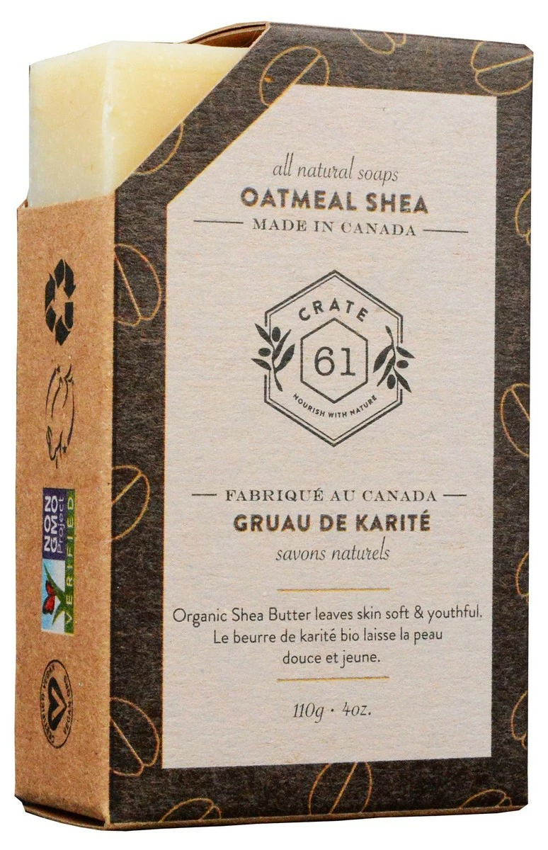 Crate 61 Organics Crate 61 "For Him" Soap 6-Pack Box Set, 100% Vegan Cold Process Bar Soap, Scented With Premium Essential Oils And Natural Flavors, For Men And Women, Face And Body, Alpine & Spice, Eucamint, Tango Mango, Oatmeal Shea, Patchouli Lime, Activated Charcoal 9 Crate 61 Organics Crate 61 "For Him" Soap 6-Pack Box Set, 100% Vegan Cold Process Bar Soap, Scented With Premium Essential Oils And Natural Flavors, For Men And Women, Face And Body, Alpine & Spice, Eucamint, Tango Mango, Oatmeal Shea, Patchouli Lime, Activated Charcoal - Image 7