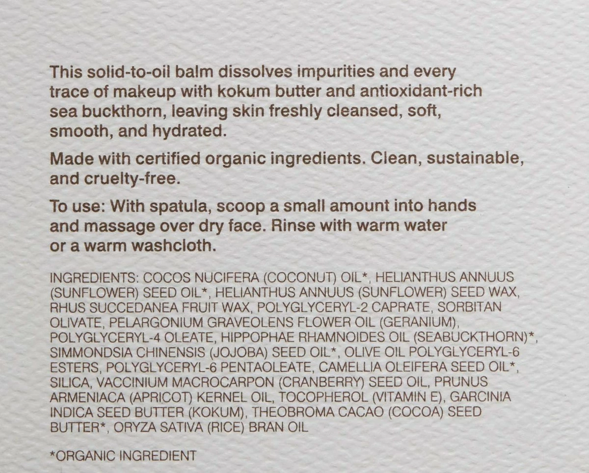 John Masters Organics Cleansing Balm With Kokum Butter & Sea Buckthorn 2.8 FL Oz 5 John Masters Organics Cleansing Balm With Kokum Butter & Sea Buckthorn 2.8 FL Oz - Image 3