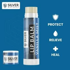 Silver Support Store Silver Support 100% Natural Moisturizing Lip Balm For Glossy, Smooth, & Healthy Lips - Ultra Conditioning To Soothe Dry Chapped Lips (Pack Of 1) -Moisturizers Sales 0swsilchkpw34uhp1czuq4b8jun8