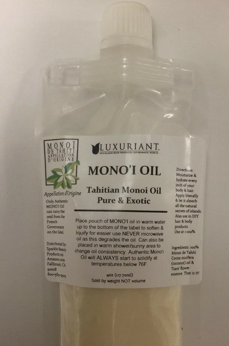 Luxuriant-Sparkle Beauty Products Store Monoi De Tahiti Oil-100% Natural-4 Oz 4 Luxuriant-Sparkle Beauty Products Store Monoi De Tahiti Oil-100% Natural-4 Oz - Image 2