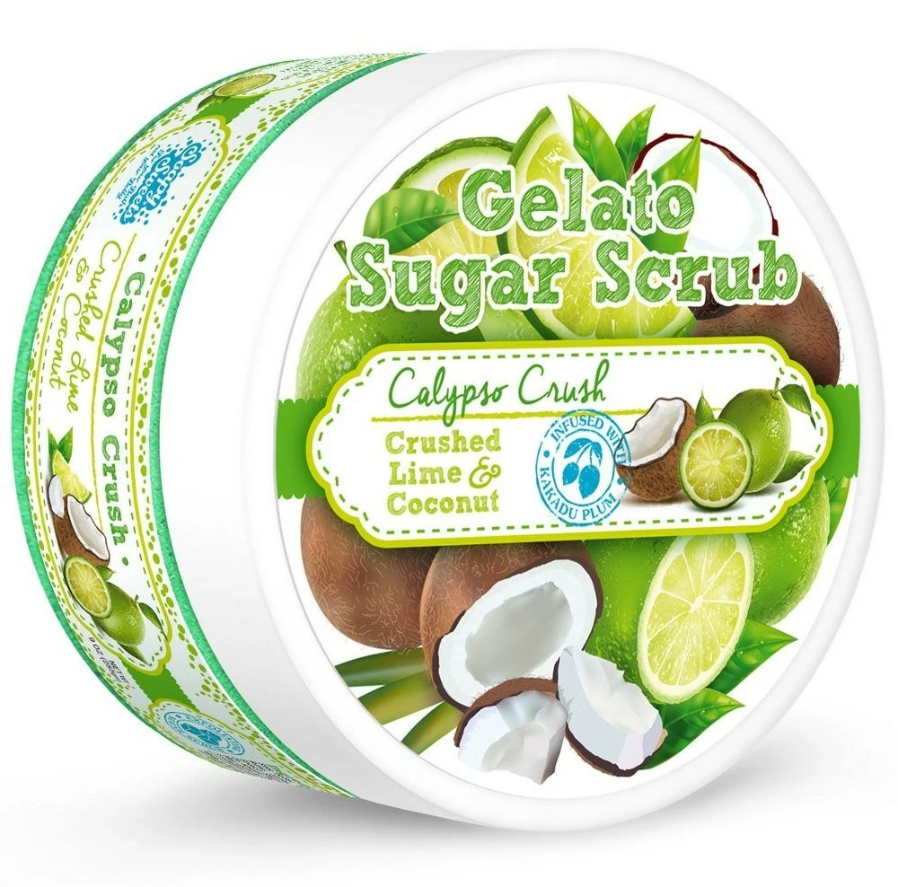 Soapy Sweets Calypso Crush Sugar Scrub - Crushed Lime & Coconut - Magically Turns Into A Lotion - SCRUB & SHAVING LOTION IN 1 - Antioxidants Helps Prevent Wrinkles And Fine Lines 9 Oz 3 Soapy Sweets Calypso Crush Sugar Scrub - Crushed Lime & Coconut - Magically Turns Into A Lotion - SCRUB & SHAVING LOTION IN 1 - Antioxidants Helps Prevent Wrinkles And Fine Lines 9 Oz