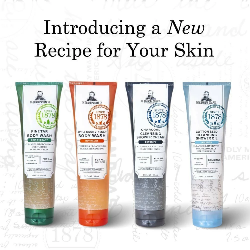 THE GRANDPA SOAP CO. SINCE 1878 Store PINE TAR - BODY WASH - 9.5 FL. OZ - The Grandpa Soap Company 7 THE GRANDPA SOAP CO. SINCE 1878 Store PINE TAR - BODY WASH - 9.5 FL. OZ - The Grandpa Soap Company - Image 5