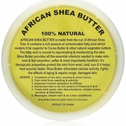Crispy Collection Raw Unrefined African Shea Butter Selections (8 Oz, 16 Oz, 32 Oz)- Grade AAA Premium Shea Butter From Ghana - Use On Acne, Eczema, Stretch Marks (16 OZ GOLD)