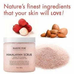 Majestic Pure Himalayan Body Scrub And Coffee Scrub Bundle – Exfoliating Salt Scrub And Cellulite Scrub Combo -Moisturizers Sales 1b5amwbiywevxl9o3jqup7fta9r7