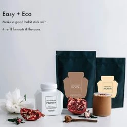 WelleCo | Nourishing Protein | Premium Organic Sprouted Brown Rice & Pea Protein | Vanilla Flavour | 1kg Pouch | Refill For Your Glass Caddy -Moisturizers Sales 1bgzqetw997juu8ggwtfcsf1rv37