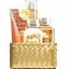 Bath & Body Works Bath And Body Works WARM VANILLA SUGAR Gold Woven Basket Gift Kit -Moisturizers Sales 1d99nx9kg4vz1sejq6lvtvuo5hzb