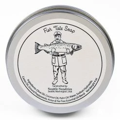 Seattle Sundries | Anise & Tea Tree Soap For Men & Women - 1 (4oz) Natural Odor Fighting Hand Made Bar Soap In A Reusable Travel Tin - Fly Fishing Gift For Men -Moisturizers Sales 1fd0gewngsqoehqdhsyb9int6a6u