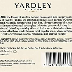 Yardley London Oatmeal And Almond Naturally Moisturizing Bath Bar, 4.25 Oz. (Pack Of 1) 9 Yardley London Oatmeal And Almond Naturally Moisturizing Bath Bar, 4.25 Oz. (Pack Of 1) -Moisturizers Sales 1fw7goh5f2qmcmjhw8d9eeibeocc