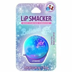 Lip Smacker Store Lip Smacker Holiday Flip Balm Believe - Cherry Kiss Flavor 0.26 Oz
