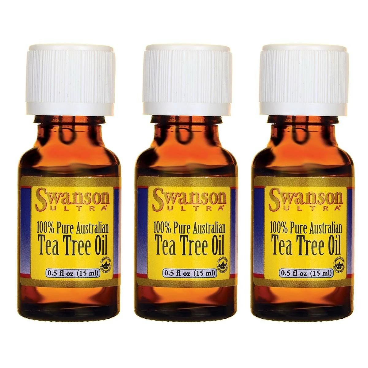Swanson Tea Tree Oil 0.5 Fl Ounce (15 Ml) Liquid (3 Pack) 3 Swanson Tea Tree Oil 0.5 Fl Ounce (15 Ml) Liquid (3 Pack)