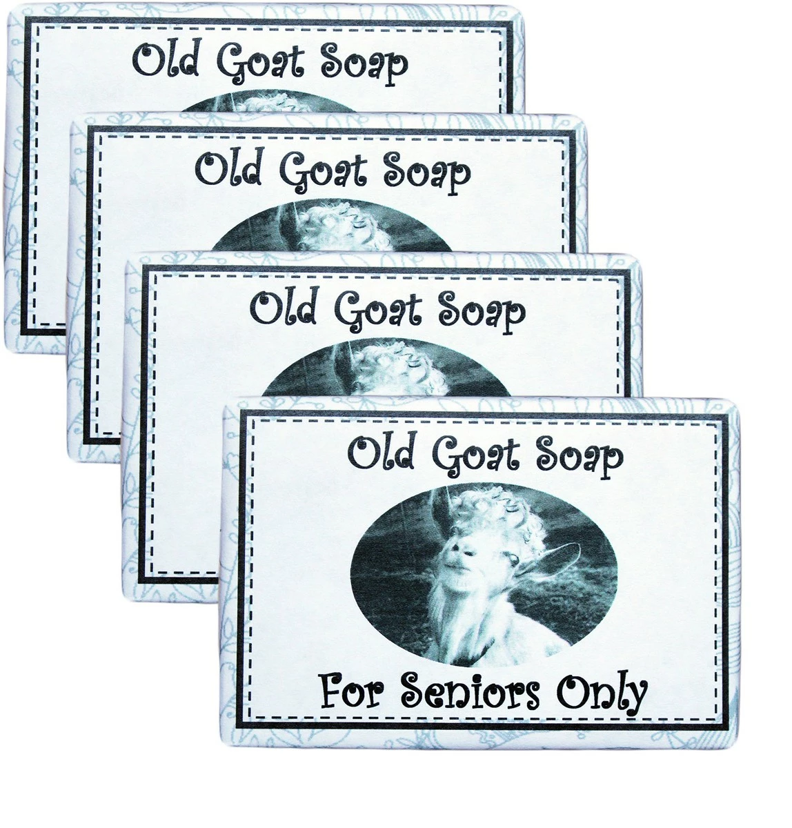 Grace Harbor Farms Old Goat Soap, For Seniors Only (4-Four Ounce Bars) 3 Grace Harbor Farms Old Goat Soap, For Seniors Only (4-Four Ounce Bars)