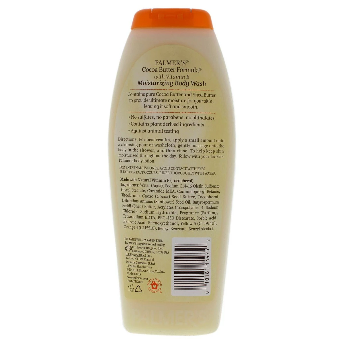Palmer's Store Palmer's Moisturizing Raw Shea Cocoa Butter Body Wash, 17 Ounce 4 Palmer's Store Palmer's Moisturizing Raw Shea Cocoa Butter Body Wash, 17 Ounce - Image 2