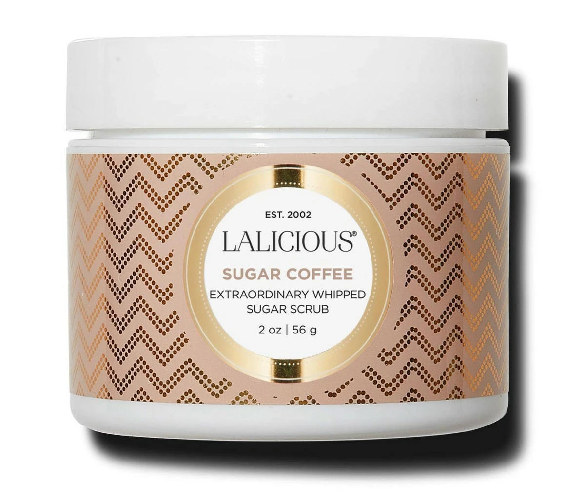 LALICIOUS Sugar Coffee Extraordinary Whipped Sugar Scrub - Cane Sugar Body Scrub With Coconut Oil & Honey, No Parabens (2 Ounces) 3 LALICIOUS Sugar Coffee Extraordinary Whipped Sugar Scrub - Cane Sugar Body Scrub With Coconut Oil & Honey, No Parabens (2 Ounces)
