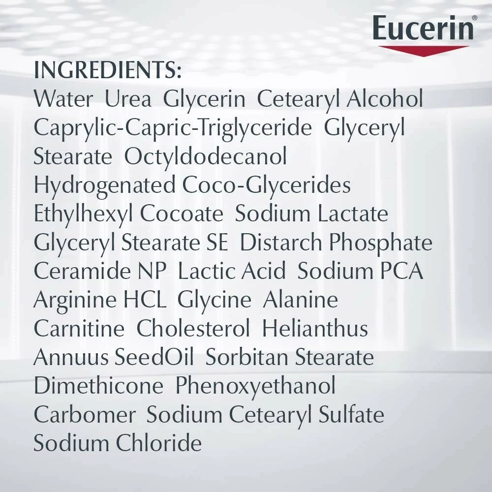 Eucerin Roughness Relief Fragrance Free Body Cream For Dry Skin, White, Urea Enriched, 16 Oz 9 Eucerin Roughness Relief Fragrance Free Body Cream For Dry Skin, White, Urea Enriched, 16 Oz - Image 7