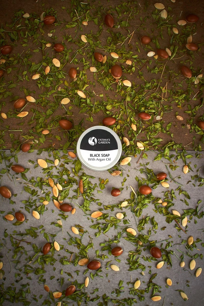 Black Soap (Beldi Soap) With Argan Oil By Fatima's Garden - 100 % Natural Moroccan Black Soap, Body Scrub, Pure & Natural, Purifying, Cleansing, Exfoliating For Hammam Ritual- 15.9 Oz / 450gr 8 Black Soap (Beldi Soap) With Argan Oil By Fatima's Garden - 100 % Natural Moroccan Black Soap, Body Scrub, Pure & Natural, Purifying, Cleansing, Exfoliating For Hammam Ritual- 15.9 Oz / 450gr - Image 6