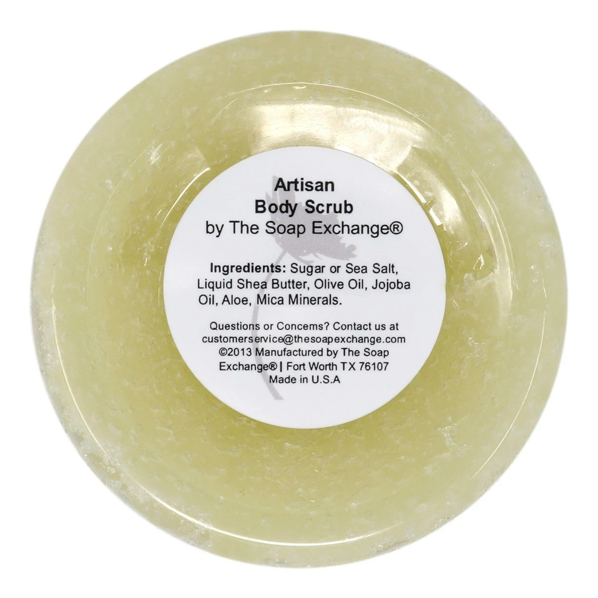 The Soap Exchange Sugar Body Scrub - Unscented Fragrance Free - Hand Crafted 8 Fl Oz / 240 Ml Natural Artisan Skin Care, Shea Butter, Exfoliate, Moisturize, & Protect. Made In The USA. 6 The Soap Exchange Sugar Body Scrub - Unscented Fragrance Free - Hand Crafted 8 Fl Oz / 240 Ml Natural Artisan Skin Care, Shea Butter, Exfoliate, Moisturize, & Protect. Made In The USA. - Image 4