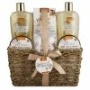 LOVERY Store Home Spa Gift Basket - White Rose & Jasmine - Luxury 11 Piece Bath & Body Set For Women, Christmas Gift With Shower Gel, Bubble Bath, Body Lotion, Scrub, Bath Salt, 4 Bath Bombs, Loofah & Basket 2 LOVERY Store Home Spa Gift Basket - White Rose & Jasmine - Luxury 11 Piece Bath & Body Set For Women, Christmas Gift With Shower Gel, Bubble Bath, Body Lotion, Scrub, Bath Salt, 4 Bath Bombs, Loofah & Basket -Moisturizers Sales 2ktz84x9un2bhvx4qgn41df06hz1