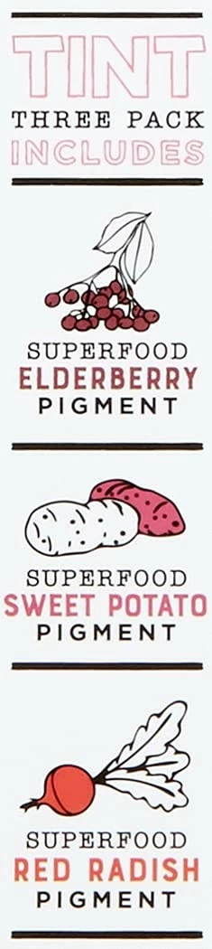 Dr. Lipp - Superfood Tint 3 Pack – Sweet Potato, Red Radish & Elderberry. Long Lasting Stains Made From Organic Edible Plant Pigments. Fragrance, GMO, Paraben & Cruelty Free 11 Dr. Lipp - Superfood Tint 3 Pack – Sweet Potato, Red Radish & Elderberry. Long Lasting Stains Made From Organic Edible Plant Pigments. Fragrance, GMO, Paraben & Cruelty Free - Image 9