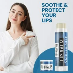 Silver Support Store Silver Support 100% Natural Moisturizing Lip Balm For Glossy, Smooth, & Healthy Lips - Ultra Conditioning To Soothe Dry Chapped Lips (Pack Of 1) -Moisturizers Sales 2pg9ax18wflkuww3sd1yuowr5zhv