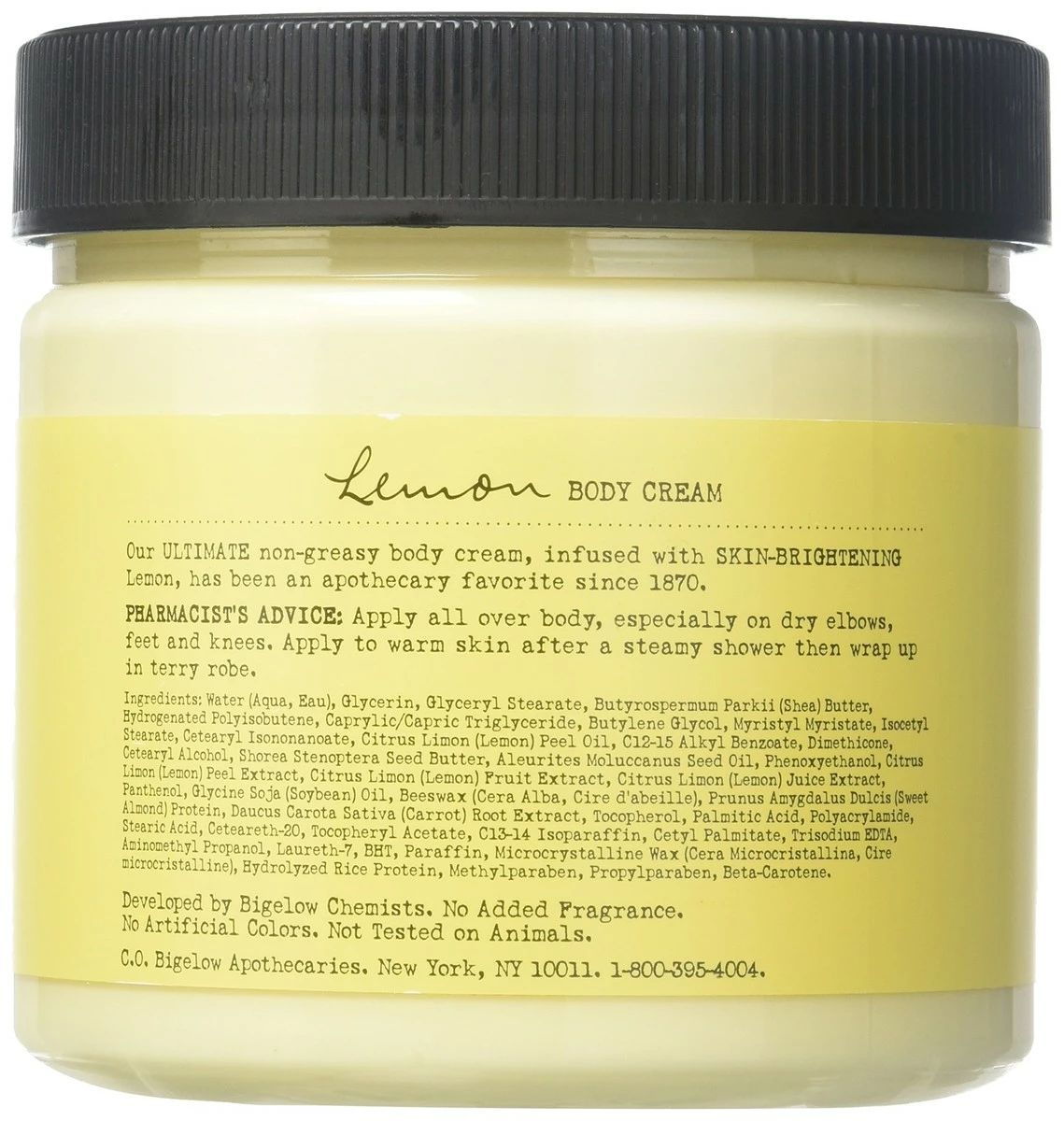 Bath & Body Works C.O. Bigelow Lemon Body Cream -Limited Edition Jumbo Jar 32 Ounces 4 Bath & Body Works C.O. Bigelow Lemon Body Cream -Limited Edition Jumbo Jar 32 Ounces - Image 2