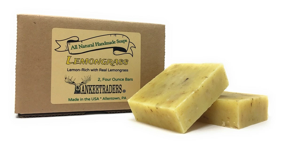 YANKEETRADERS Yankee Traders Brand Soap, Lemongrass, 2 Count 3 YANKEETRADERS Yankee Traders Brand Soap, Lemongrass, 2 Count