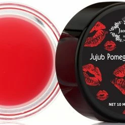 Jaowying Beauty Pomegranate Lightening Lip Treatment For Dark Lips - Rich Shea Butter, Softens, Hydrates And Nourishes - Net 0.33 Oz (10 G.)