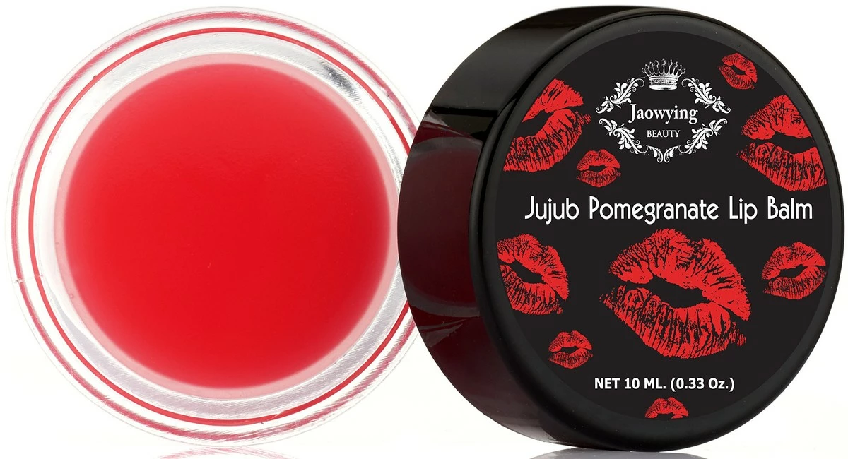 Jaowying Beauty Pomegranate Lightening Lip Treatment For Dark Lips - Rich Shea Butter, Softens, Hydrates And Nourishes - Net 0.33 Oz (10 G.) 3 Jaowying Beauty Pomegranate Lightening Lip Treatment For Dark Lips - Rich Shea Butter, Softens, Hydrates And Nourishes - Net 0.33 Oz (10 G.)