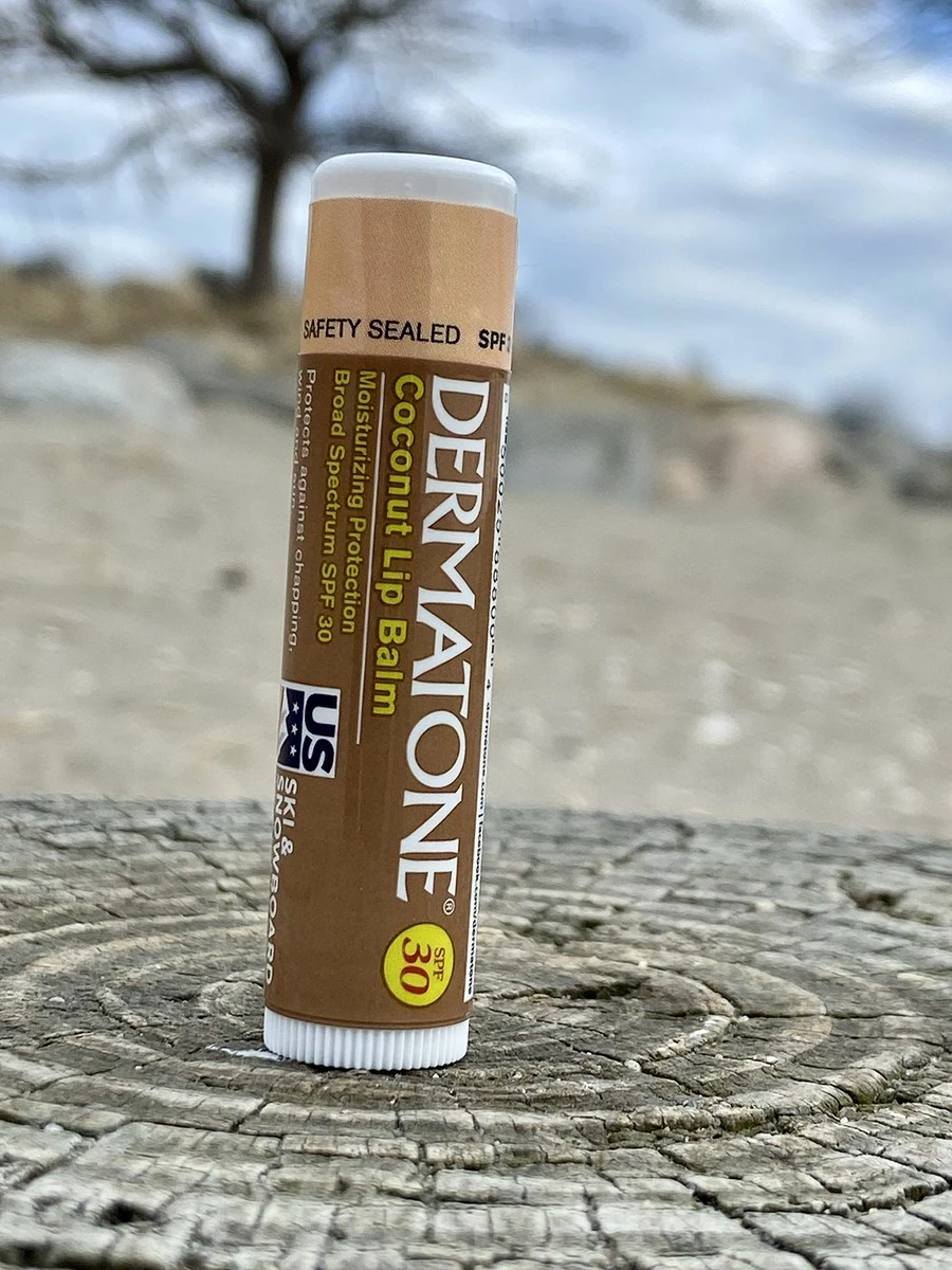 Dermatone Lip Balm SPF 30 | Long Lasting Protection | Moisturizing | Formulated To Soothe & Replenish (Coconut Lip Balm, 0.15 Oz Pack Of 3) 6 Dermatone Lip Balm SPF 30 | Long Lasting Protection | Moisturizing | Formulated To Soothe & Replenish (Coconut Lip Balm, 0.15 Oz Pack Of 3) - Image 4