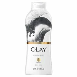 Olay Store Olay Cleansing Infusion Body Wash, Charcoal + Mint, 22 Fl Oz, Pack Of 4