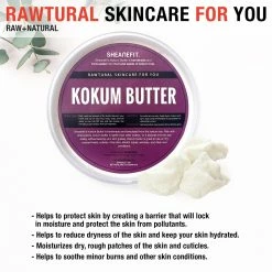 Sheanefit Raw Natural Kokum Butter, Natural Body Butter, Quick Absorbing Daily Moisturizer For Face & Body (16 OZ) 10 Sheanefit Raw Natural Kokum Butter, Natural Body Butter, Quick Absorbing Daily Moisturizer For Face & Body (16 OZ) -Moisturizers Sales 3c1xsiq60z2uhk9yef538el7wex6