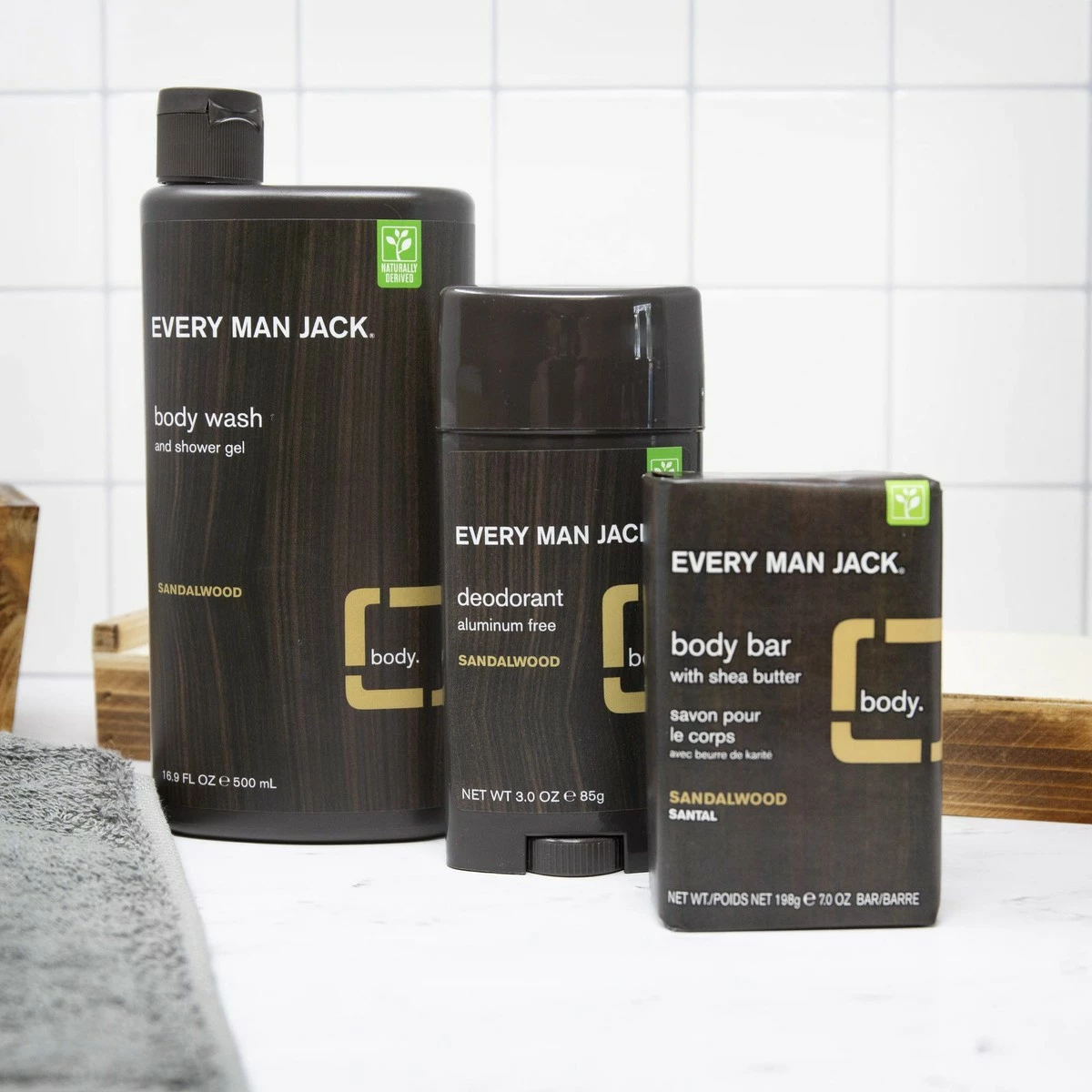 Everyman Every Man Jack Body Wash Shower Gel, Sandalwood, 16.9 Fl Oz (91297) 10 Everyman Every Man Jack Body Wash Shower Gel, Sandalwood, 16.9 Fl Oz (91297) - Image 8