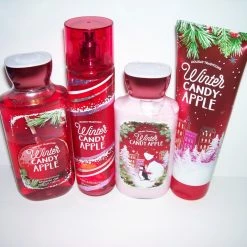 Bath & Body Works Bath And Body Works Holiday Tradition Winter Candy Apple 4 Piece Gift Set 10 Oz Shower Gel, 8 Oz Body Lotion, 8 Oz Fragrance Mist And 8 Oz Ultra Shea Body Cream -Moisturizers Sales 3h9zysd84b3wakxakf7s3cfifzhp