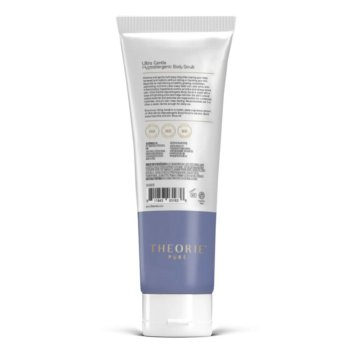 Theorie Store Theorie: Pure - Ultra Gentle Hypoallergenic Body Scrub For Ultra Sensitive Skin (237ml) (8 Fl.Oz / 237 ML) 5 Theorie Store Theorie: Pure - Ultra Gentle Hypoallergenic Body Scrub For Ultra Sensitive Skin (237ml) (8 Fl.Oz / 237 ML) - Image 3