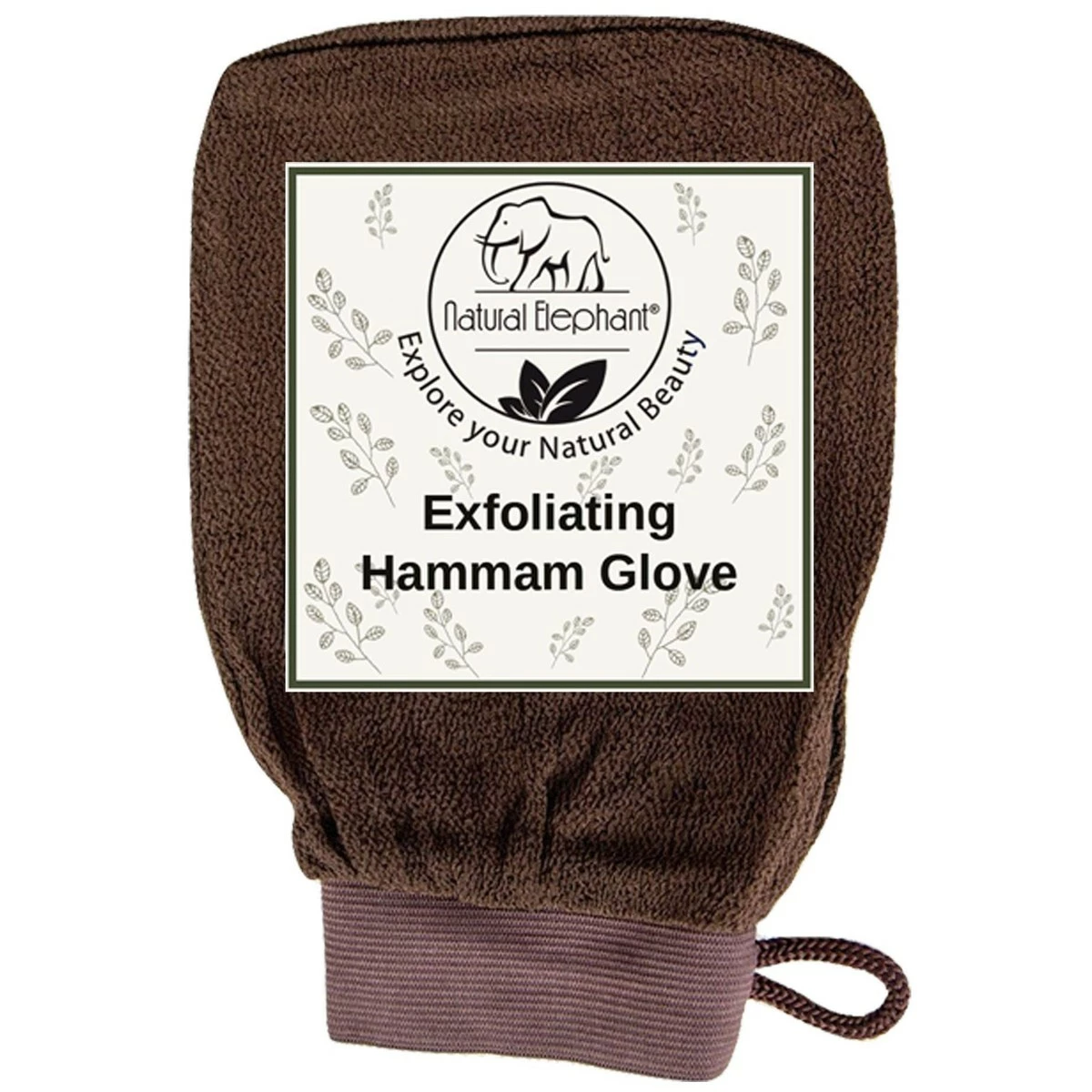 Natural Elephant Exfoliating Hammam Glove (Black, Lilac, Teal, Orange, And Brown (Pack Of 5)) 7 Natural Elephant Exfoliating Hammam Glove (Black, Lilac, Teal, Orange, And Brown (Pack Of 5)) - Image 5