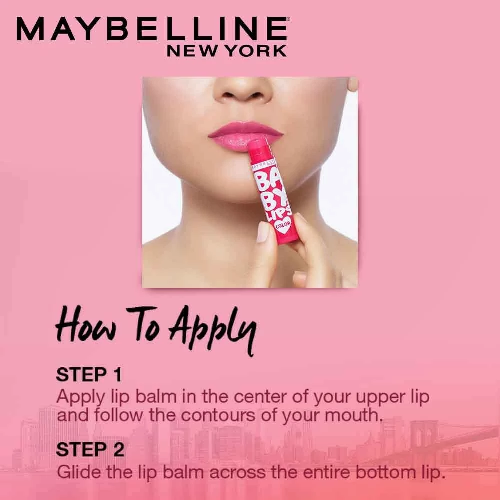 Maybelline New York Maybelline Baby Lips Loves Color Lipcare Spf 16 - Pink Lolita 7 Maybelline New York Maybelline Baby Lips Loves Color Lipcare Spf 16 - Pink Lolita - Image 5