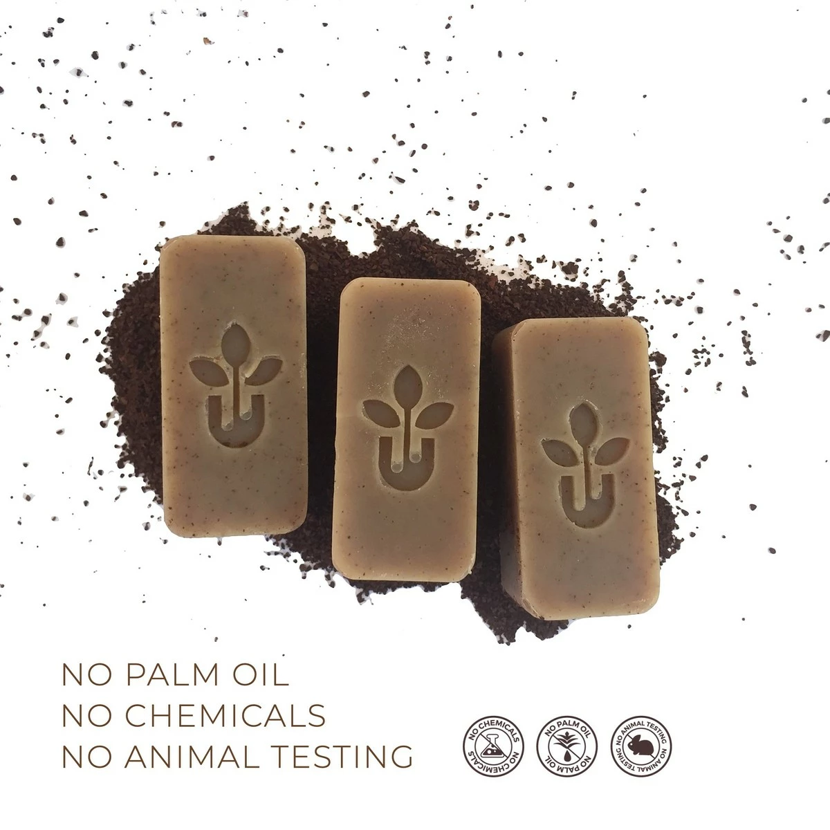 Urbanized Beauty Handmade Natural Coffee Firming Exfoliating Soap Scrub Skin Care Gift Set - Cocoa Vanilla - Face Hand Body Bath Accessories Cleanser (Loofah Alt) - Men Women - 3 Soaps 2 Oz Bar Gifts - Gentle Scent 6 Urbanized Beauty Handmade Natural Coffee Firming Exfoliating Soap Scrub Skin Care Gift Set - Cocoa Vanilla - Face Hand Body Bath Accessories Cleanser (Loofah Alt) - Men Women - 3 Soaps 2 Oz Bar Gifts - Gentle Scent - Image 4