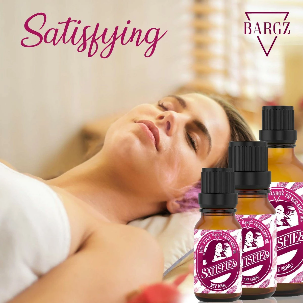 Bargz Satisfied Fragrance Oil For Women - Premium Grade Perfume Oil, Sweet Floral Scent Essential Oils In Glass Amber Bottle (FLAT CAP, 10 ML) 10 Bargz Satisfied Fragrance Oil For Women - Premium Grade Perfume Oil, Sweet Floral Scent Essential Oils In Glass Amber Bottle (FLAT CAP, 10 ML) - Image 8