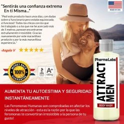 PhermaLabs Feromonas Jabón Corporal (Fragancia Original) Para Mujer - Botella De 10 Fl Oz- Atraer Hombres Instantáneamente- Mayor Concentración De Feromonas -Moisturizers Sales 3wwmdjeo7x7iksx1t658idisk4ux