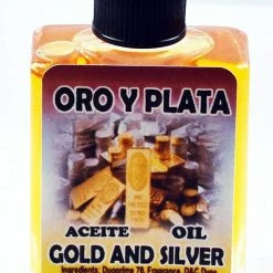 MW 12 PIECES BRYBRADAN GOLD & SILVER OIL/ORO Y PLATA ACEITE. 1/2 Fl Oz. 14.7ML