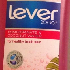Lever 2000 Body Wash, Pomegranate & Coconut 16.9 Ounce