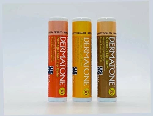Dermatone Store Dermatone Fruit Variety 3-Pack, Lip Balms SPF 30, 0.15 Oz. 4 Dermatone Store Dermatone Fruit Variety 3-Pack, Lip Balms SPF 30, 0.15 Oz. - Image 2