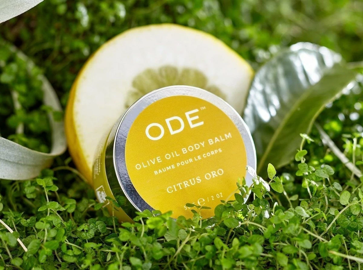 ODE Natural Beauty Olive Oil Body Balm 2oz - CITRUS ORO 4 ODE Natural Beauty Olive Oil Body Balm 2oz - CITRUS ORO - Image 2