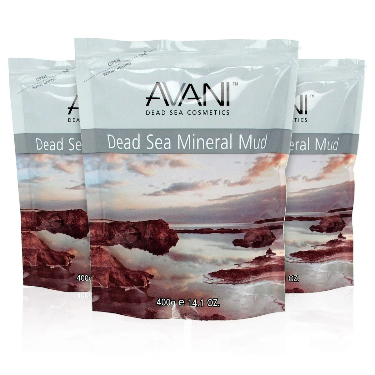 AVANI Store AVANI Classics Dead Sea Mineral Mud | Rich In Magnesium, Potassium, Calcium & Bromide | Actively Cleanses & Purifies Skin Allowing It To Better Absorb Moisture - 14.1 Oz (3-pack) 3 AVANI Store AVANI Classics Dead Sea Mineral Mud | Rich In Magnesium, Potassium, Calcium & Bromide | Actively Cleanses & Purifies Skin Allowing It To Better Absorb Moisture - 14.1 Oz (3-pack)