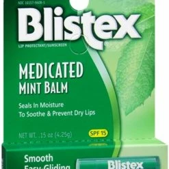 Blistex® Blistex Medicated Mint Balm SPF 15 0.15 Oz (Pack Of 3)